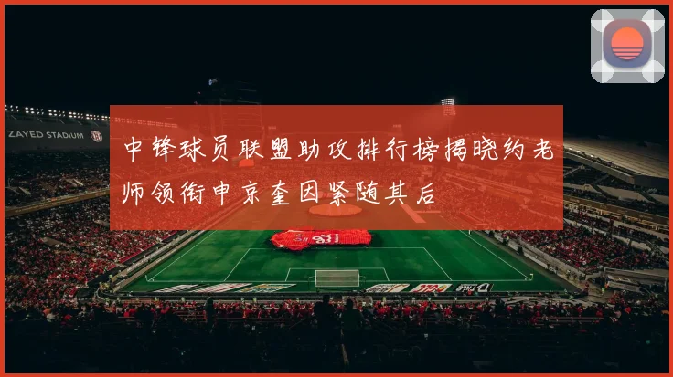 中锋球员联盟助攻排行榜揭晓约老师领衔申京奎因紧随其后