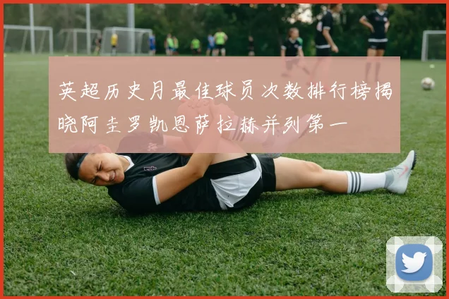 英超历史月最佳球员次数排行榜揭晓阿圭罗凯恩萨拉赫并列第一